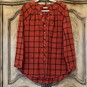 JODIFL cotton tunic blouse L pockets